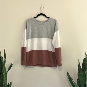 Burgundy Nine Britton Dalia Brushed Knit Top